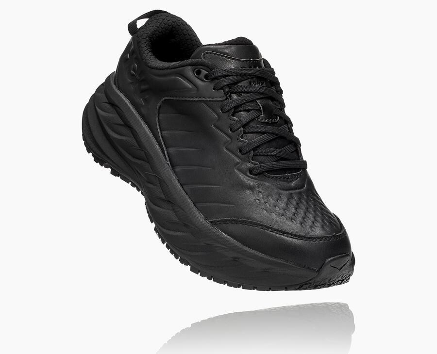 Hoka One One Koşu Ayakkabısı Kadın Siyah - Bondi Sr - WB6801935